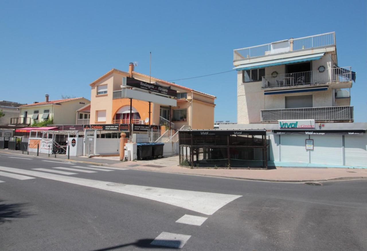 Studio Climatise Tout Confort A 2 Pas De La Mer Avec Parking Prive 帕拉瓦莱弗洛 外观 照片